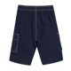 thumbnail image 1 of Pantalones Cortos para Hombre de Cintura Elástica con Bolsillos Pantalones de Verano Casuales de Color Sólido, Poliéster Ligero de Moda para la Playa, la Natación Y el Uso Diario, 1 of 6
