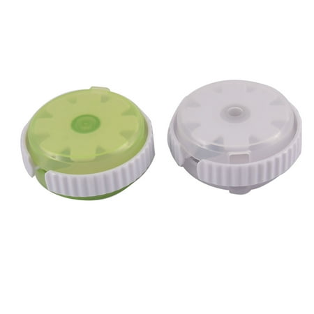 Dh Wire - Unique Bargains Fishing Line Nylon Twine MP3 Wire Earphone Plastic Cord Cable Reel Holder 2 PCS