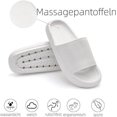 thumbnail image 3 of ZHAOCHENG Zapatillas de mujer, zapatillas de baño súper suaves con nubes, sandalias cómodas, sandalias de verano antideslizantes, 3 of 5