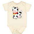 thumbnail image 3 of Inktastic Cow Boys or Girls Baby Bodysuit, 3 of 5
