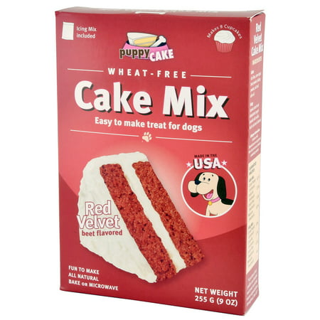 Puppy Cake Wheat-Free Cake Mix, Red Velvet