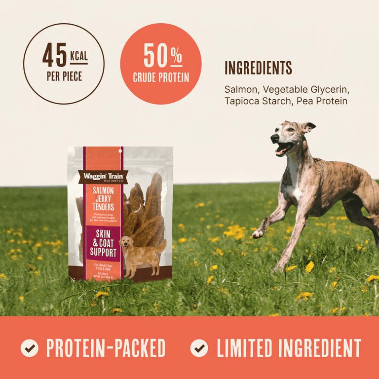 Salmon Jerky Dog Treats with Omega Fatty Acids photo 3