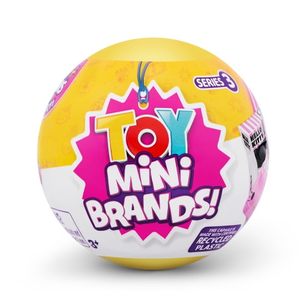 5 Surprise Toy Mini Brands Series 3 Capsule by ZURU