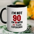 thumbnail image 5 of 1pc, 90th Birthday Gifts For Women Men, 90 Year Old Birthday Gifts For Women, 90th Birthday Gift Ideas, Gifts For 90 Year Old Woman Man, 90 Yr Old Birthday, 90th Birthday Cups For Grandma Grandpa 11OZ, 5 of 9