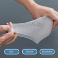 thumbnail image 3 of Invisible Height Increase Insole, 2 Pair of Invisible Inner Heightening Insoles Non-Slip Heightening Socks Leg Lengthen Increase Heightening Insoles for Men and Women（2cm）, 3 of 7