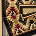 thumbnail image 3 of JERFIT Southwestern Area Rug 7x10 Cream, Tribal Design Polypropylene Rug for High Traffic Areas, Non-Shedding Soft Living Room Rug with Jute Backing, 3 of 6