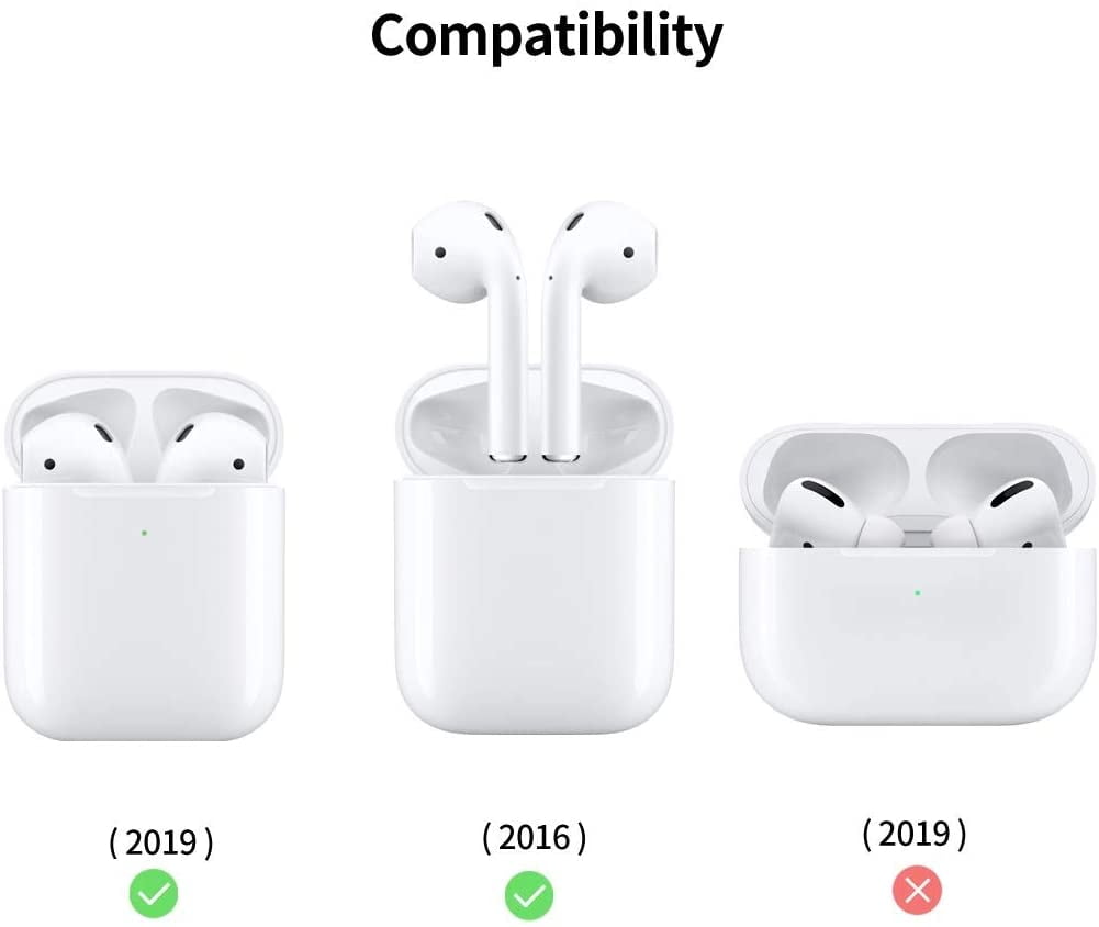 Red Airpods Case, Bulldog Airpods Case 