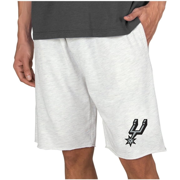 Men's Concepts Sport Cream San Antonio Spurs Mainstream Terry Shorts