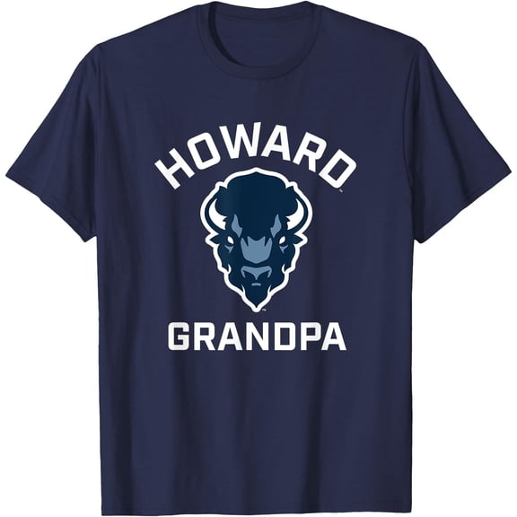 Howard University Bison Arched Grandpa T-Shirt