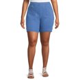 thumbnail image 4 of Just My Size Women's Plus Size Summer Casual Pull on Walkshorts Grommet Hem Detail, 4 of 7