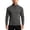 A229-Dark Gray, variant on Kalauyu Long Sleeve Half Zip Athletic Tops for Men Stand Collar Raglan Sleeve Thumb Hole Cuffs Moisture Wicking Stretch Daily Golf Shirts