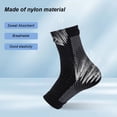 thumbnail image 2 of 1Pairs Orthopedic Compression Socks Plantar Fasciitis Relief Socks for Men Women, 2 of 8