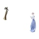 thumbnail image 5 of Figura de escritorio,Figuritas africanas,artesanías,artículos de escritorio coleccionables,Figura de escritorio,Estatua de niña linda de escritorio,adorno nórdico moderno,Figura de niña, 5 of 8