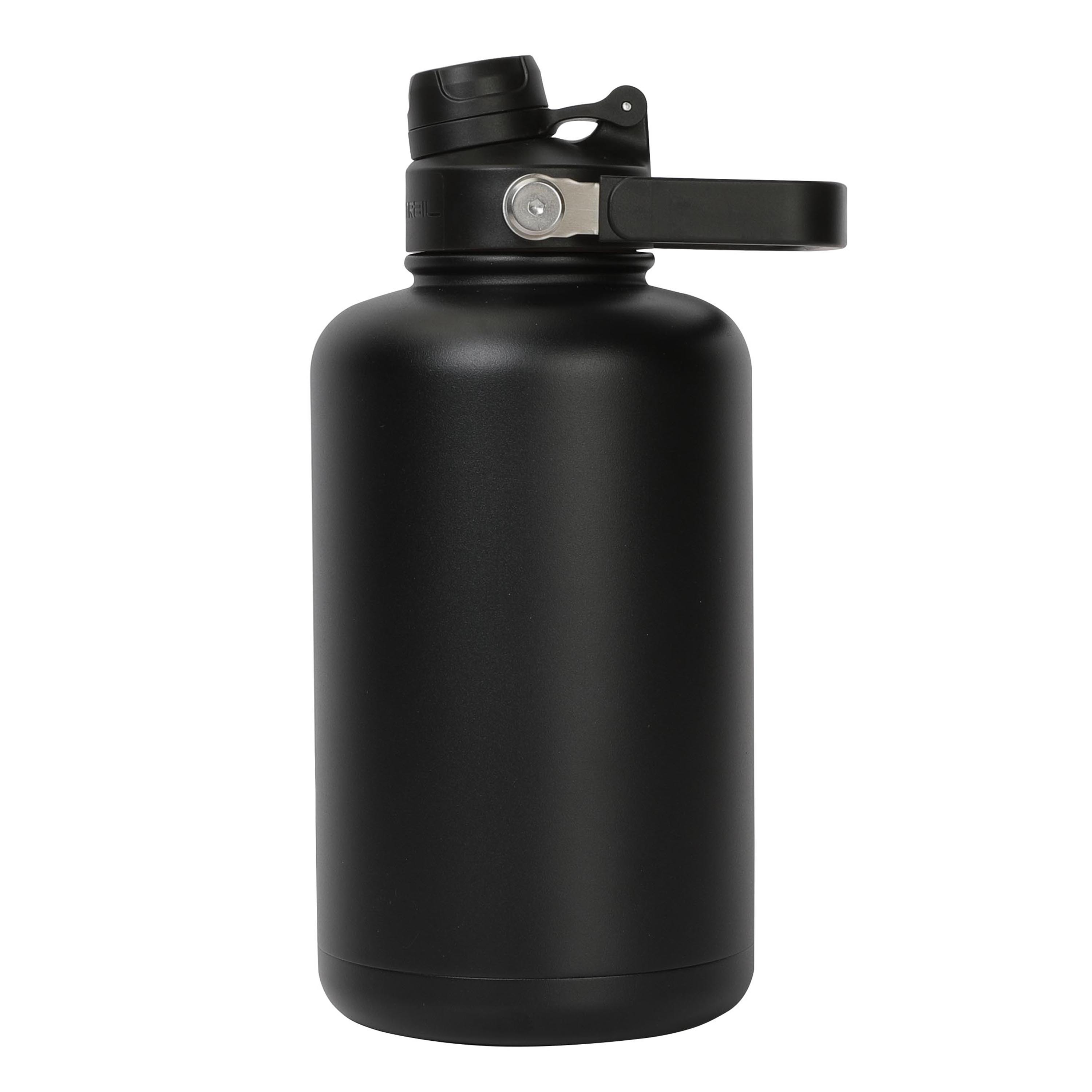 Jarra aislada de acero inoxidable Ozark Trail de 64 oz con asa, negro 6