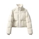 thumbnail image 2 of Parkas de manga larga para mujer, chaqueta de invierno con cuello alto y plumón grueso, chaqueta de algodón para mujer, 2 of 6