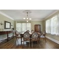thumbnail image 4 of 18 inch x 18 inch x 1-5/8 inch Shell And French Twist Polyurethane Ceiling Medallion Single Pack, 4 of 6