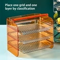 thumbnail image 3 of sruoe Cabinet Organizer, Kitchen Storage Rack, Kitchen Counter Shelves Clearance, Spice Rack, Cabinet Countertop Shelves, Portable Small Free Standing Storage Rack Shelving, 3 of 6
