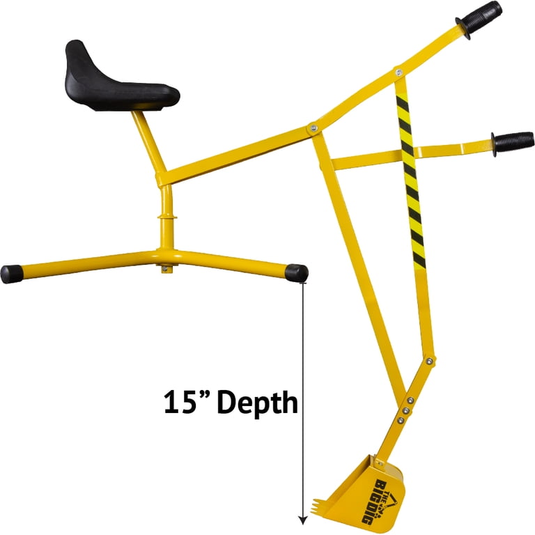The Big Dig Sandbox Excavator Toy, 360 Degree Rotation photo 7