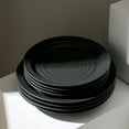 thumbnail image 6 of Stone Lain Orbit 12-Piece Dinnerware Set Stoneware, Charcoal, 6 of 6