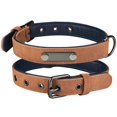 thumbnail image 3 of Pet Collar Faux Leather Lightweight Webbing Collar Dog Collar Puppy Collar, 3 of 10