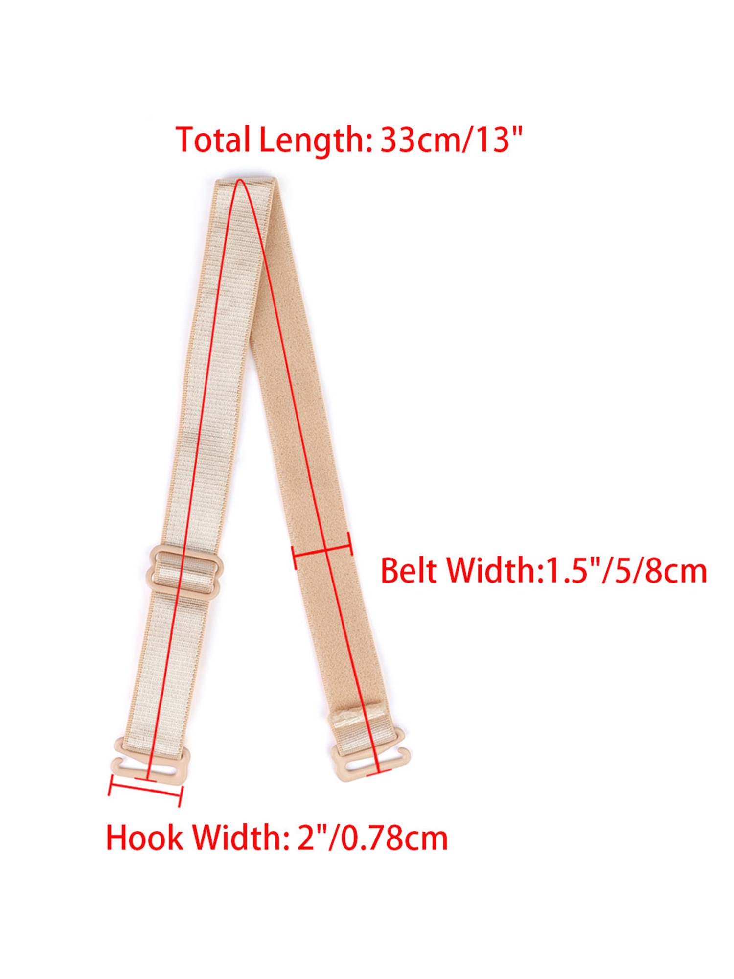 Unique Bargains Stretchable Shoulder Bra Shoulder Straps Women Elastic Bra Straps