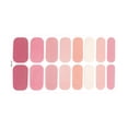 thumbnail image 2 of 16 piezas de envolturas de uñas de gel semicuradas, parches para manicura, decoración artística de uñas con lima de uñas Estilo F Yuyangstore Pegatinas de uñas de gel, 2 of 8