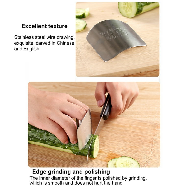Stainless Steel Finger Protector Avoid Hurting Kitchen Finger Guard for  Cutting - China Kitchen Finger Guard and Stainless Steel Finger Protector  price