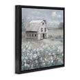 thumbnail image 3 of Stupell Industries Rustic Lodge Traditional Barn & Meadow Black Floating Frame Canvas Art, 18 x 18, by Sally Swatland, 3 of 8