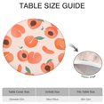 thumbnail image 6 of Round Picnic Table Cloth 100% Waterproof & Oil Proof, Elastic Fitted Table Cover for 36"-44" Round Tables, for Dining, Camping, Outdoor, 6 of 7