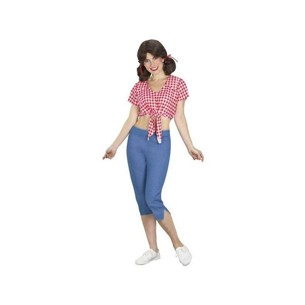 Adult Mary Ann Gilligans Island Costume - Walmart.com - Walmart.com