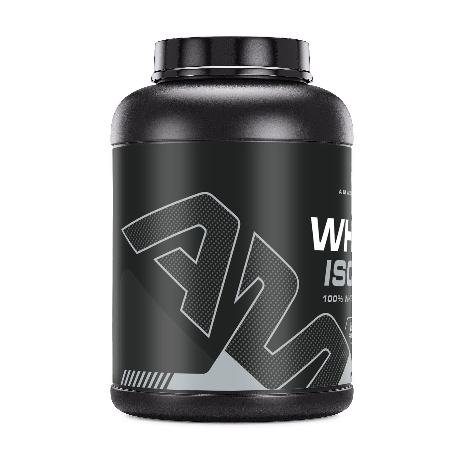 Amazing Muscle Whey Protein Isolate Powder 5Lbs Cookies & Cream Flavor | 25 Grams Protein Per Serving | 69 Servings Supplement | 100% Whey Isolate | Made in USA
