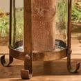 thumbnail image 3 of Park Designs Tall Strap Metal Pillar Holder, 3 of 5