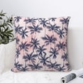 thumbnail image 4 of Pofeuu Tropics Palm Trees Print Double-sided plush pillowcase Square Throw Pillow Covers Pillows Cover for Living Room Bedroom Sofa Couch Cushion Cover（No pillow core）-20"x20", 4 of 7