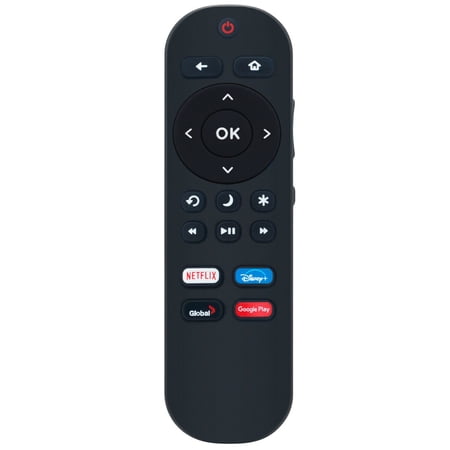 New Replace Remote for RCA TV RTR4060-W RTRQ6522-US RTRU5527-W RTRU6527