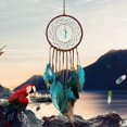 thumbnail image 5 of DIY Dream Catcher Making Kit, Macrame Dream Catcher Craft Supplies for Kids Bedroom Wall Decor Nursery Baby Room Hanging Wedding Ornaments Party Handmade Gift (Turquoise), 5 of 5