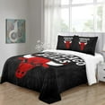 thumbnail image 2 of Chicago Bulls Bedding Set Duvet Cover Without Filler, 2 of 6