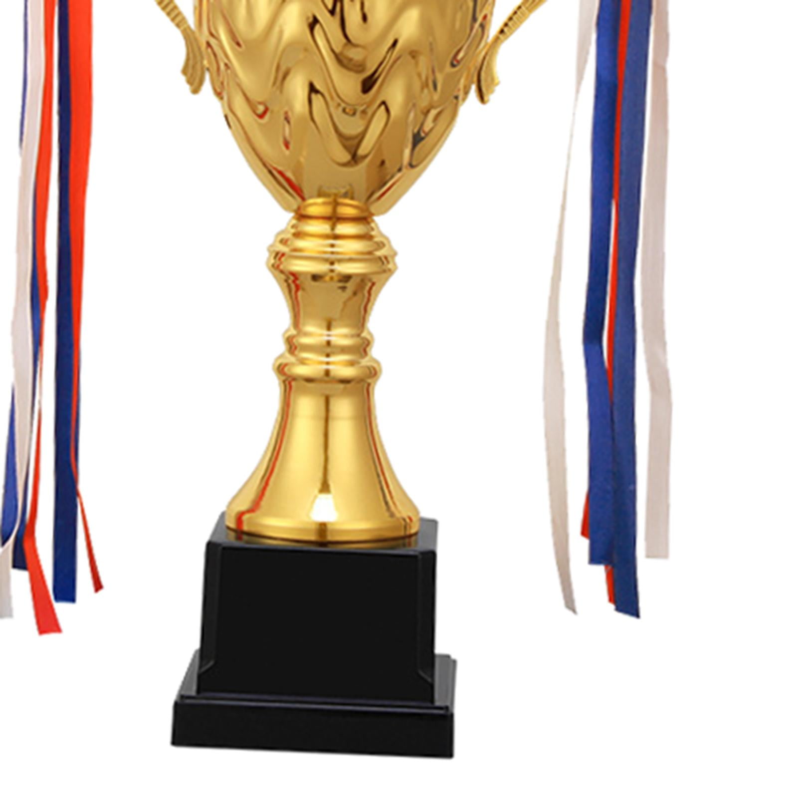 Award Trophy Metal Decorations First Place Trophies for Event Competition Height 46cm