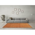 thumbnail image 3 of Ahgly Company Indoor Round Abstract Brown Contemporary Area Rugs, 8' Round, 3 of 4