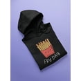 thumbnail image 3 of Fry Day Hoodie Women -Smartprints Designs, Female Small, 3 of 4