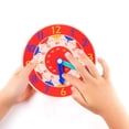 thumbnail image 5 of Wooden Watch Model for Kids - Educational Learning Toy with Colorful Number Blocks, Safe Solid Wood Design, Perfect for Preschool Time-Telling Practice, Great Gift for Birthdays & Holidays, 5 of 9