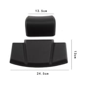 Universal Motorcycle Passenger Backrest Soft Cushion Topcase Rear Trunk Back Pad