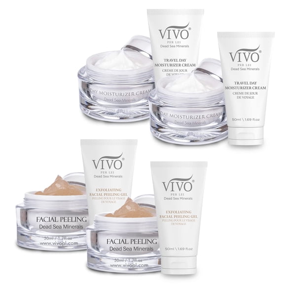 Vivo Per Lei 2 uds. Crema de día y 2 uds. Peeling facial de Vivo Per Lei