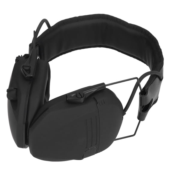 Electronic Shooting Earmuffs, NRR 22dB, Double Pickup Mic, Foldable Noise Reduction Ear Defenders Hearing Protection For Hunting Shooting, For Outdoor Sport