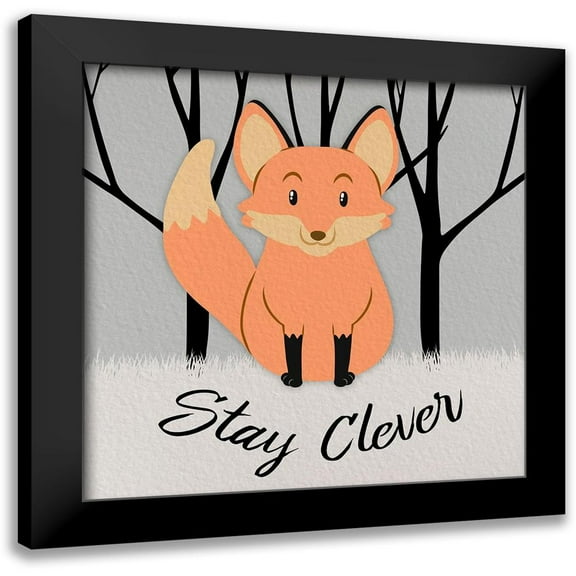 Prime, Marcus 12x12 Black Modern Framed Museum Art Print Titled - Clever Fox