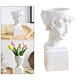 thumbnail image 5 of Florero de resina Zulema decoración del hogar Cabeza de niña Jarrón de ceramica, 5 of 8