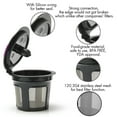 6 Pack Keurig Single My KCup Solo Reusable Refillable Coffee Filter