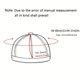 thumbnail image 2 of Vintage Docker Cap Brimless Hat Breathable Beanie Hats Cotton Retro Adjustable Sailor Cap Men's Hip Hop Hat, 2 of 4