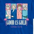 thumbnail image 3 of Golden Girls - Good As Gold Group Blocks - Men's Short Sleeve Graphic T-Shirt, 3 of 5