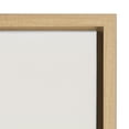 thumbnail image 3 of Kate and Laurel Sylvie Sunrise Cactus Framed Canvas Wall Art by Amy Peterson, 23x33 Natural, Peaceful Art for Wall, 3 of 6