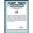 thumbnail image 2 of Andre Dawson DK Card 1986 Donruss #25 Signed COA JSA, 2 of 3